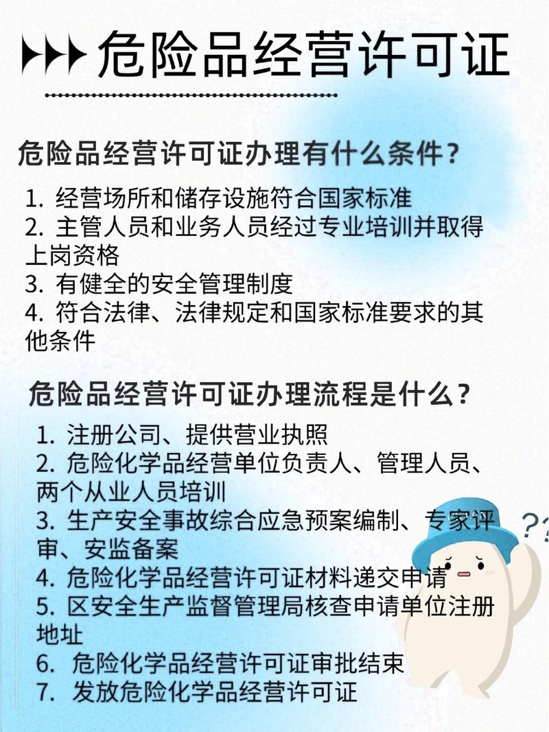 青岛危化品经营许可证变更
 青岛危化品经营许可证变更流程-第2张图片-(义乌市荷淮网络科技工作室)